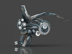 drone v3 cybertech Modèle 3D