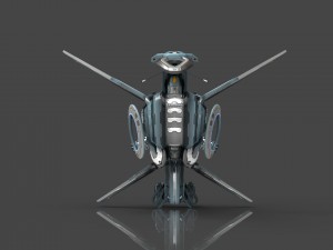 drone v3 cybertech Modèle 3D