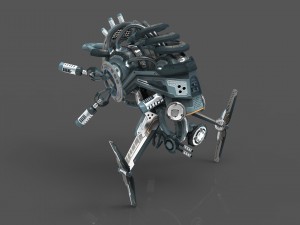 drone v5 cybertech 3D Модель