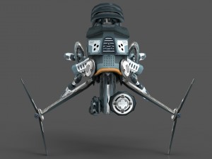 drone v5 cybertech 3D Модель
