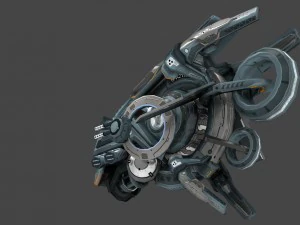 drone v7 cybertech 3D Model
