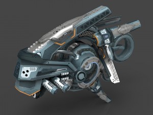 drone v7 cybertech 3D-Modell