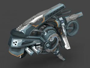 drone v7 cybertech 3D Model