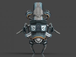 drone v7 cybertech 3D-Modell