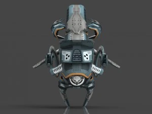 drone v7 cybertech 3D Model