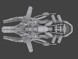 drone v7 cybertech 3D Model