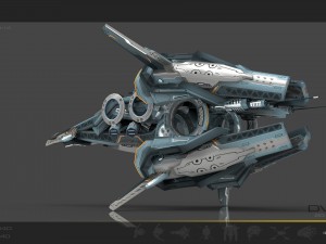 drone v8 cybertech Modelo 3D