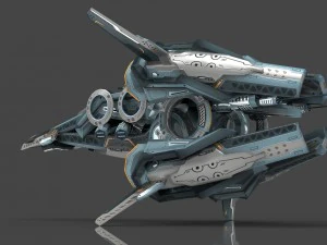 drone v8 cybertech 3D Model