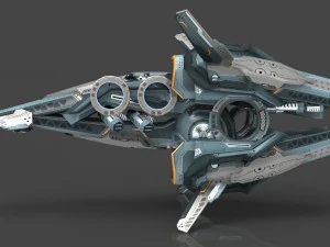 drone v8 cybertech 3D Model