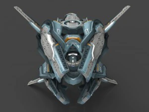 drone v8 cybertech 3D Model