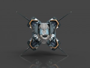 drone v8 cybertech Modelo 3D