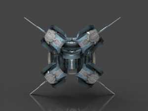 drone v8 cybertech Modelo 3D
