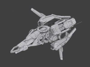 drone v8 cybertech 3D Model