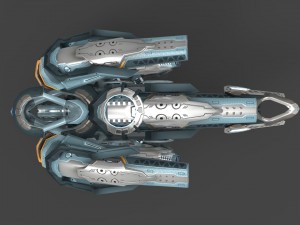 drone v9 cybertech Modello 3D