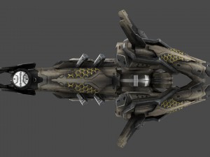 drone v8 scifi 3D 模型