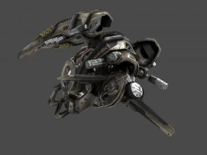 drone v4 scifi 3D Model