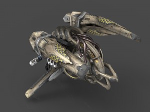 drone v4 scifi 3D Модель