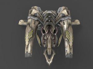 drone v4 scifi 3D Модель