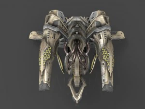 drone v4 scifi 3D Model