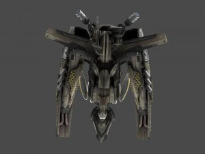 drone v4 scifi 3D Model