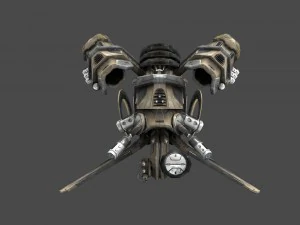 drone v4 scifi 3D Model