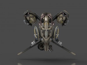 drone v4 scifi 3D Модель