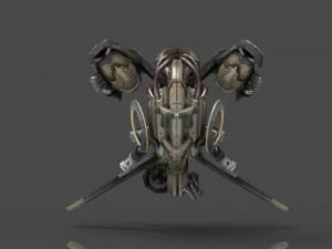drone v4 scifi 3D Model