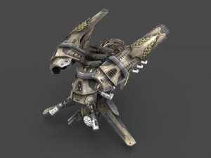 drone v4 scifi 3D Модель