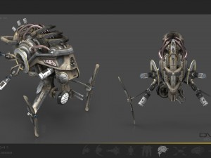 drone v5 scifi 3D 模型