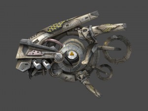 drone v7 scifi Model 3D