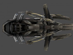 drone v7 scifi Model 3D