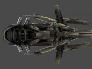 drone v7 scifi 3D Model