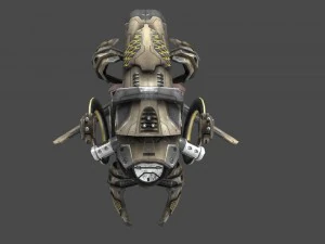 drone v7 scifi 3D Model