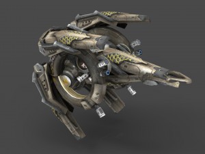 drone v9 scifi 3D Модель