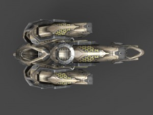 drone v9 scifi 3D Модель