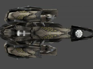 drone v9 scifi 3D Model