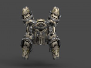 drone v9 scifi 3D Модель