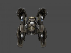 drone v9 scifi 3D Модель