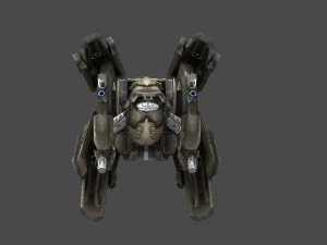 drone v9 scifi 3D Model