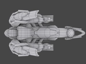 drone v9 scifi 3D Model