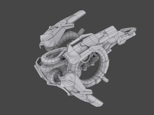 drone v9 scifi 3D Модель