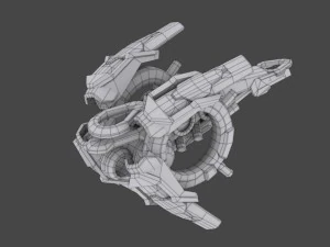 drone v9 scifi 3D Model