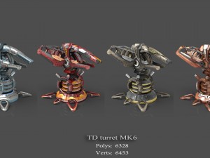tower defense pack 3D Модель