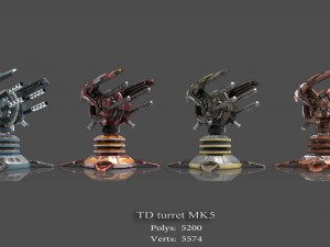 tower defense pack 3D Модель