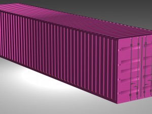 container Modèle 3D