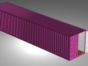 container Modèle 3D
