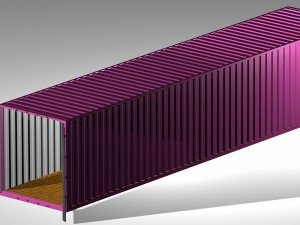container Modèle 3D