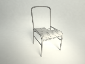abandoned chair Modèle 3D