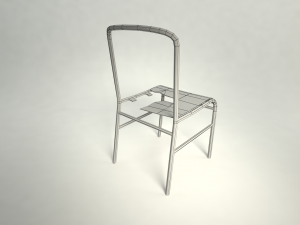 abandoned chair Modèle 3D