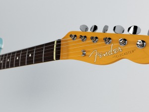 fender 62 telecaster bound rw ot Model 3D